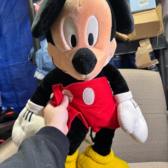 Disney Store MICKEY MOUSE Plush Large Stuffed Giant Size 24" Original - Picture 2 of 5